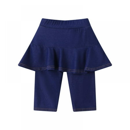 

Toddler Kids Girls Baby Leggings with Ruffle Tutu Skirt Pants Culotte Girls Bottoms Dress