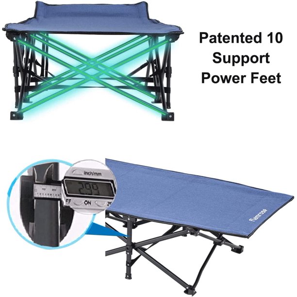 Flamrose XL Folding Camping Cots for Adults, 75\u201c(L) x 28