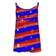 thumbnail image 4 of Edvintorg 4Th Of July Summer Tops for Women Fashion Women's Festival Outfit Round-Neck Sleeveless Vest Camisole Casual Tank Tops, 4 of 5
