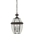 thumbnail image 4 of Quoizel Lighting - Newbury - 3 Light Outdoor Hanging Lantern  Medici Bronze, 4 of 7