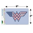 thumbnail image 6 of Wonder Woman USA American Flag Logo Home Business Office Sign, 6 of 7