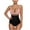 A01_Black, variant on Yghzkop Tankini Swimsuits for Women 2025 One Piece Swimsuit for Women Tummy Control Bathing Suits Sexy Modest Full Coverage Keyhole Swimwear