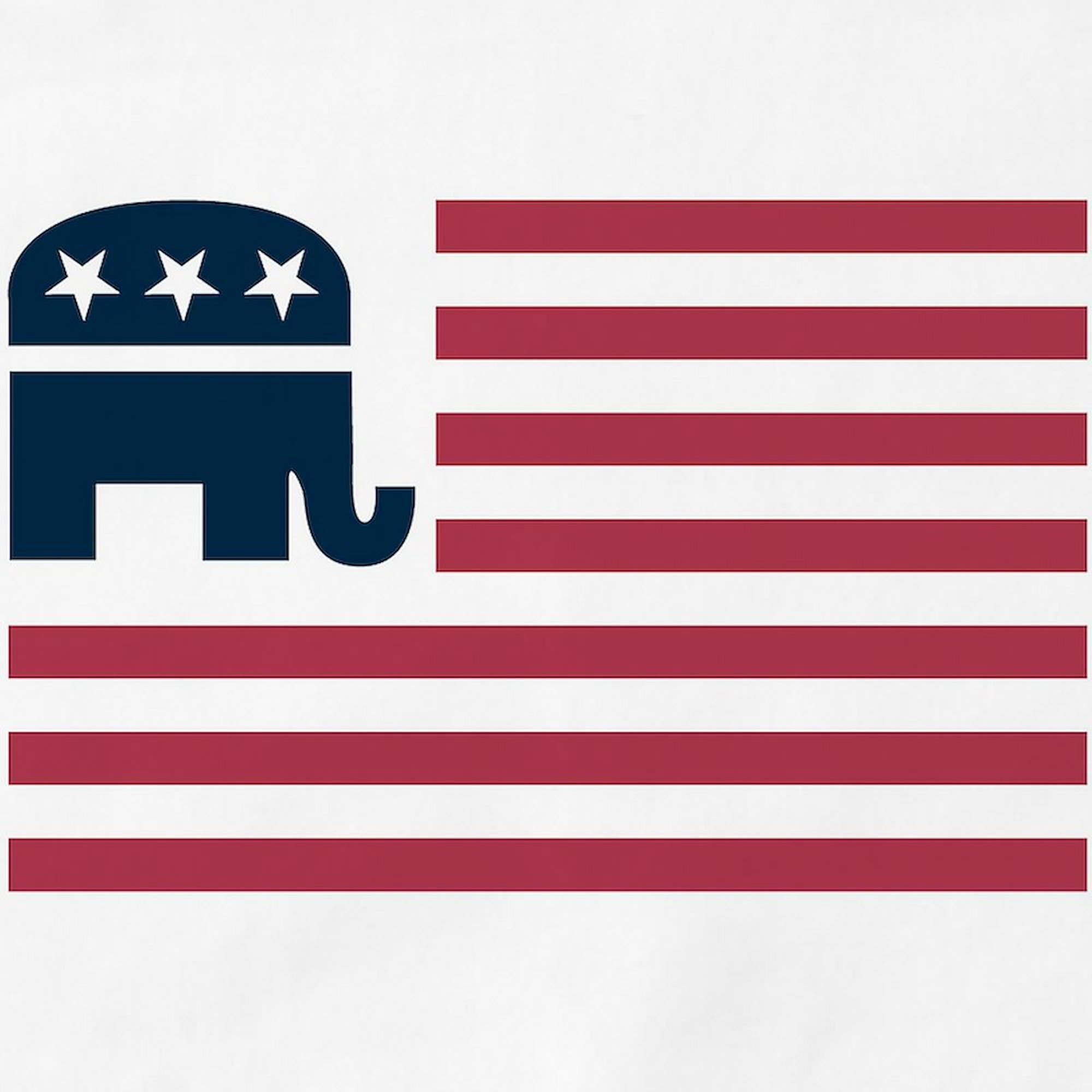 CafePress - GOP Flag BBQ - Kitchen Apron with Pockets, Grilling Apron, Baking Apron