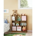 thumbnail image 2 of 8-Cube Organizer, Modern Bookcase Storage for Livingroom Kidroom, Brown, 2 of 9