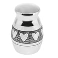 thumbnail image 2 of Urne Cercueil pour Animaux en Acier Inoxydable, Support Commémoratif pour Crémation, Pot - Taille M, 2 of 8