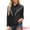 Black, variant on DARING DIVA Women's Fringe Button Down Long Sleeve Sparkle Tassel Cowgirl XS Black