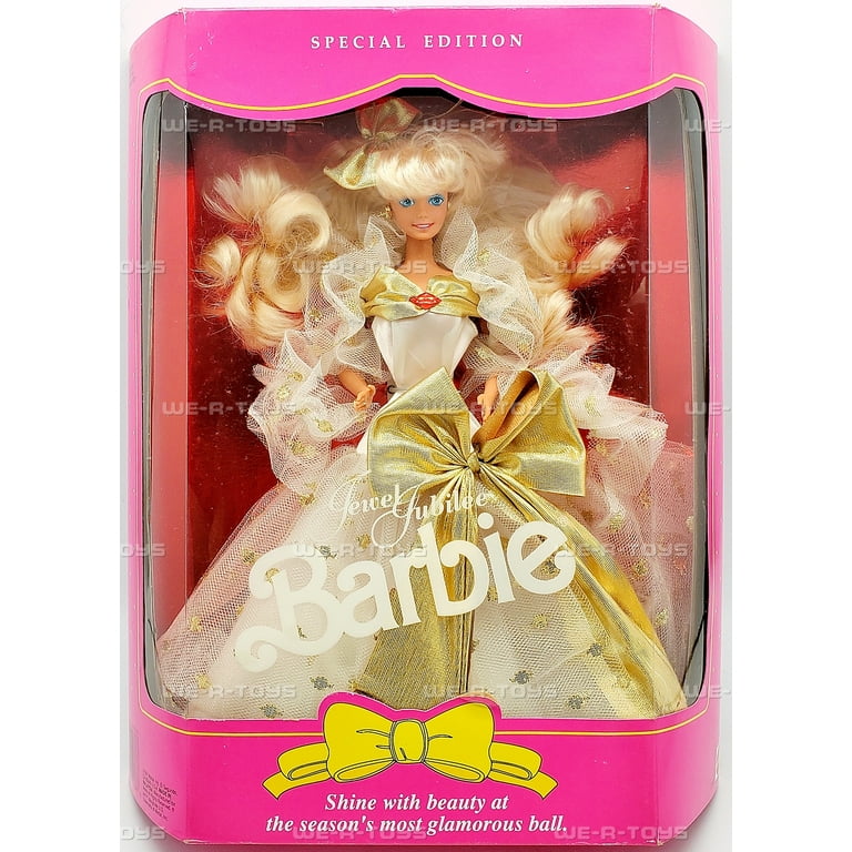 Jewel Jubilee Barbie - 1991 Vintage Barbie - Walmart.com