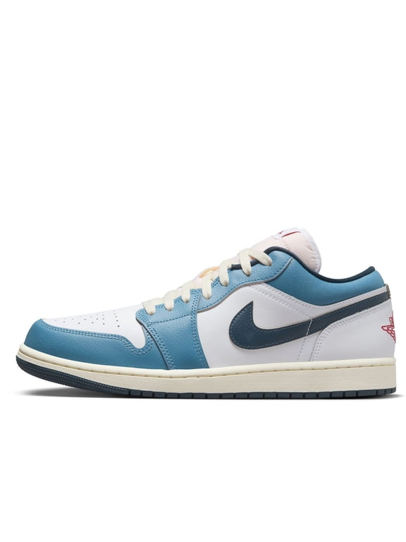 Men's Jordan 1 Low SE "Motion" White/Armory Navy-Aegean Storm (HM3711 144) - 5