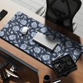 thumbnail image 2 of Long Mouse Pads for Desk,Pioneer Flower Floral Print Pattern Desk Mats on Top Of Desks, Desk Mouse Pad Extra Large with 3mm Non-Slip Base and Stitched Edge for Gaming,Office,Work,Home 35.4"x15.7", 2 of 6