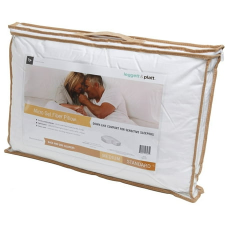 Leggett Platt Home Textiles Medium Micro Gel Pillow Multiple