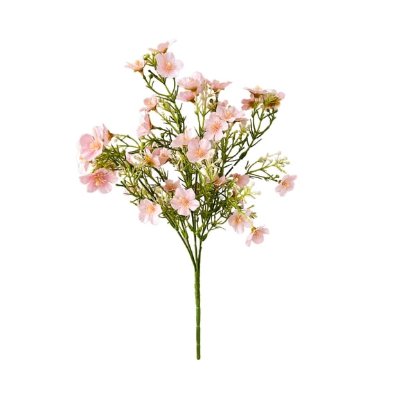 AURIGATE Artificial Wild Flower Bouquet 5.91x13.39in, Fake Floral Stem for Home Vase Garden Wedding Party Table Centerpiece Decoration