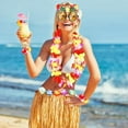 thumbnail image 3 of 1 Set 60cm Adult Party Hawaii Dress Hula Grass Skirt, 3 of 5