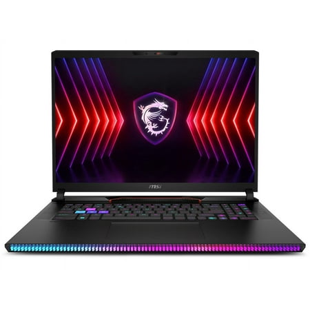 MSI GE Series - 17'' 240 Hz IPS - Intel Core i9-14900HX - GeForce RTX 4080 Laptop GPU - 64 GB DDR5 - 2 TB PCIe SSD - Windows 11 Home 64-bit - Gaming Laptop (Raider GE78HX 14VHG-601US )