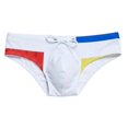 thumbnail image 4 of Kakii Men's Quick Dry Swim Briefs Bikini Swimsuit Board Shorts with Adjustable Drawstring, 4 of 4