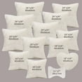 thumbnail image 1 of White Cotton Throw Hold Pillow Inner holdpillow Pads Inserts Home Bed Sofa Car Cushion, 1 of 9