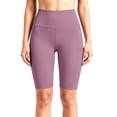 thumbnail image 7 of UDAUDU Biker Shorts for Women with Pockets High Waisted 6"/7" Booty Comfy Spandex Volleyball Short for Workout Gym Yoga Pink 2XL, 7 of 7