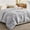 Grey, variant on Size Comforters Duvet Insert,Soft Down Alternative with Corner Tabs,Quilted Comforters for Seasons,Machine Washable, 88 x 68