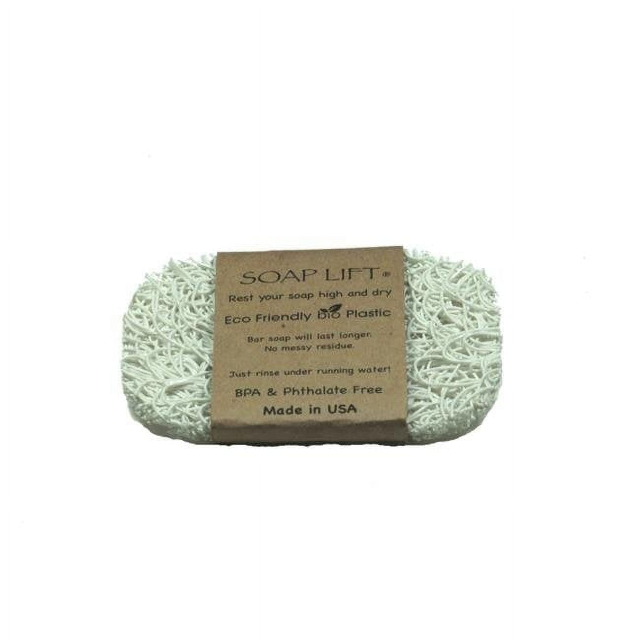 9471194 0.25 x 4.5 x 3 in. Bar Soap Saver White Bio Plastic