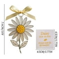 thumbnail image 2 of Decoración floral plana de acrílico | Arte decorativo para pared | Decoración para el hogar y la oficina | Regalo para mujeres | Regalo de cumpleaños o aniversario | Adorno moderno, 2 of 7