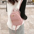 thumbnail image 3 of PU Leather Mini Women Backpack Multi Function Ladies Phone Pouch Pack Ladies School Backpack Shoulder Bags for Women Mochilas Brown, 3 of 5