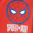 Red Mineral Wash, variant on Spider-Man Men's and Big Men's Zip Up Graphic Hoodie, Sizes S-3XL