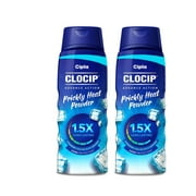 Cipla Clocip Advance Action Prickly Heat Powder (150g, Pack of 2)