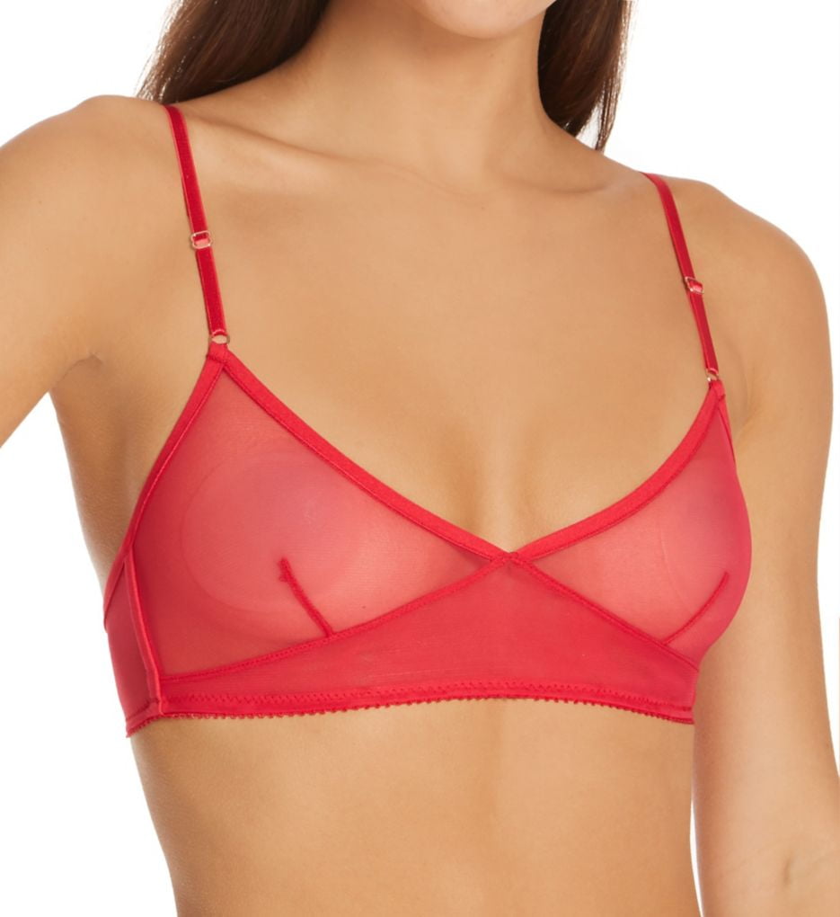 Women's Only Hearts 1417A Whisper Retro Bralette (Hibiscus L