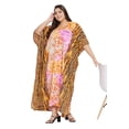 thumbnail image 3 of Caftans pour Femmes Longue Maxi Grande Taille Robe Caftans Manches 3/4 Robes pour Dames Filles en Ligne, 3 of 7