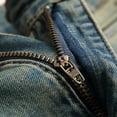 thumbnail image 6 of IROINNID Men's Casual Destroyed Jeans Elastic Comfy Denim Shorts, 6 of 8