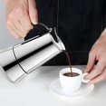 thumbnail image 5 of Espresso Coffee Maker, Stovetop Coffee Maker, Espresso Pot Coffee Machine, Italian 100ml Stainless Steel, 5 of 5