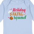 thumbnail image 4 of Inktastic Christmas Holiday Baking Squad Boys or Girls Long Sleeve Baby Bodysuit, 4 of 5