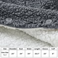 thumbnail image 4 of Sherpa jackie Mink Fleece for Adults 73 x 51”| Cozy Warm, 4 of 6