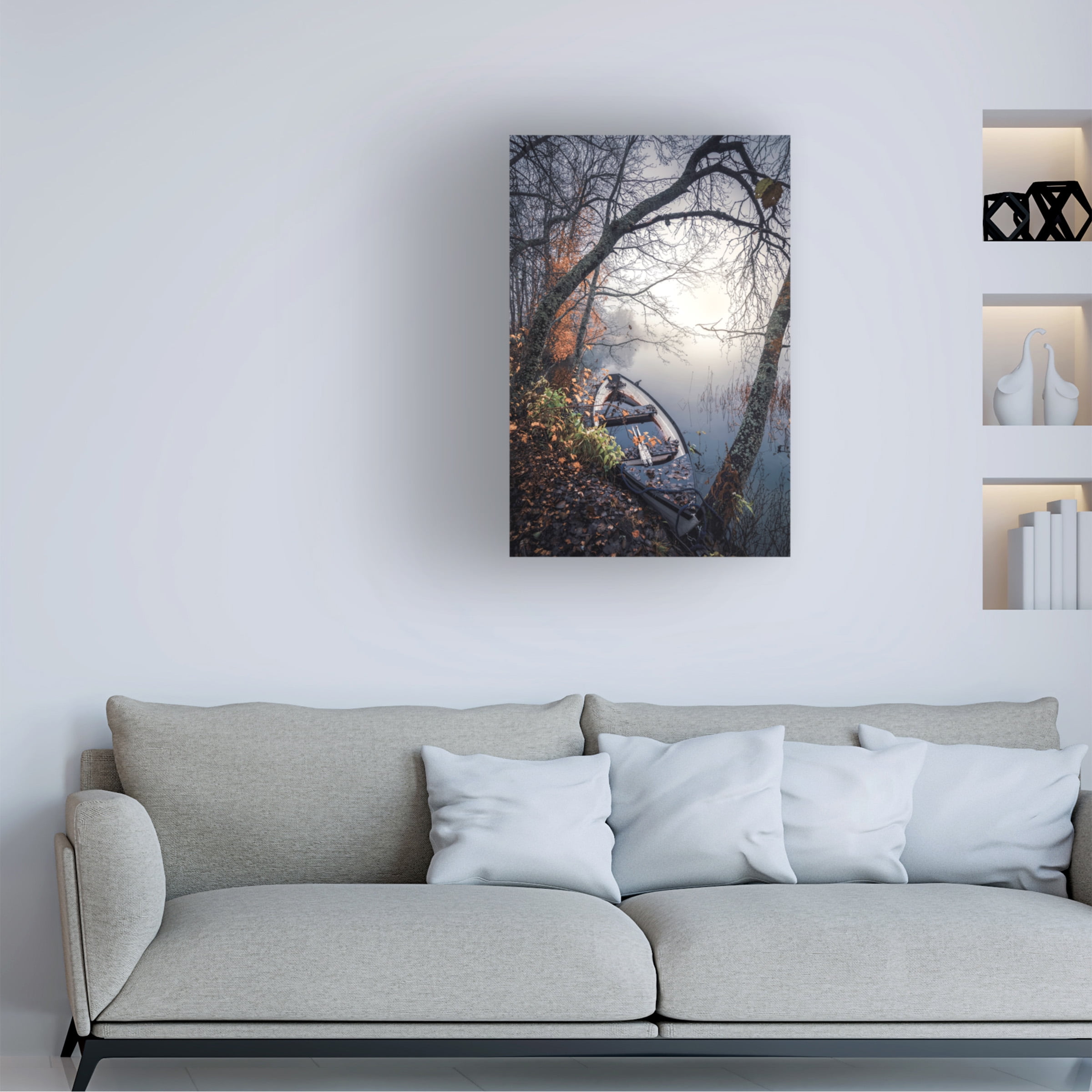 Mika Suutari 'For Everything Is Meant To End Nothing Here Is Built To Last' Canvas Art