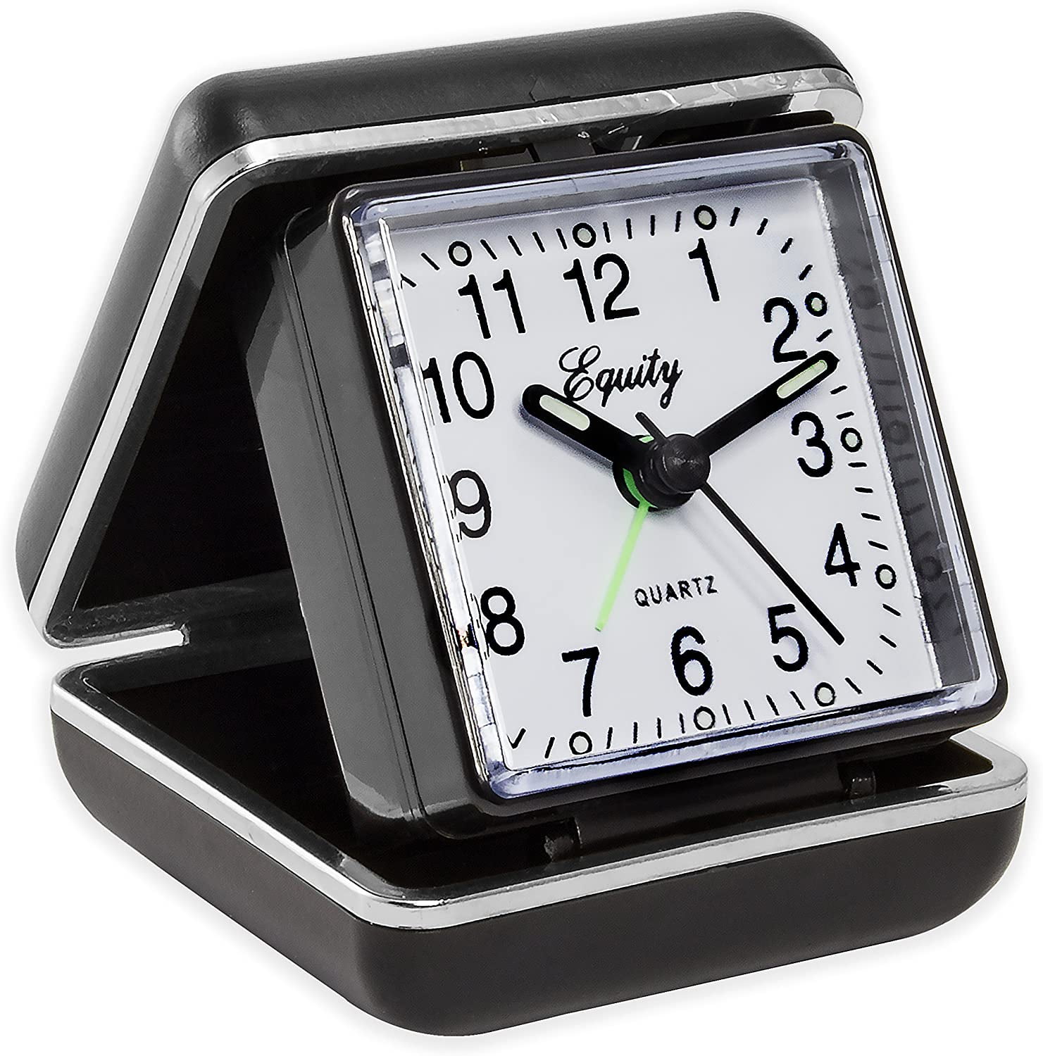 Equity by La Crosse 20080 Folding Travel Quartz Alarm Clock Walmart