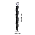 thumbnail image 4 of 36-Inch Christmas Snow Gauge with Thermometer - Perfect Holiday Decor!, 4 of 7