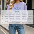 thumbnail image 6 of gbyLJF Women's Snowflake Christmas Sweatshirt Fuzzy Long Sleeve Holiday Tops Festival Travel Fleece Warm Pullover, 6 of 6
