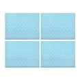 thumbnail image 1 of Individual rectangular Saleen (azul pastel, juego de 4), 1 of 4