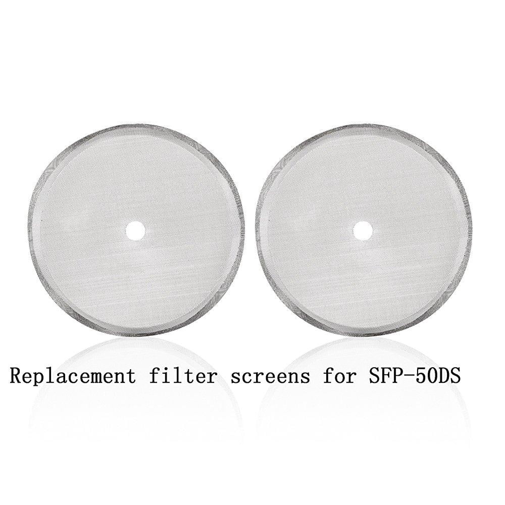 replacement stainless steel screen filter mesh for secura 1500ml/50