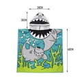 thumbnail image 2 of TOALLA CON CAPUTA DE BAÑO PARA NIÑOS DE MICROFIBRA SUAVE CON ESTAMPADO DE DIBUJOS ANIMAS PARA PARA PARA, 2 of 8