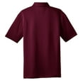 thumbnail image 3 of CornerStone CS412 Mens Select Snag-Proof Polo T-Shirt, Maroon - Extra Small, 3 of 6