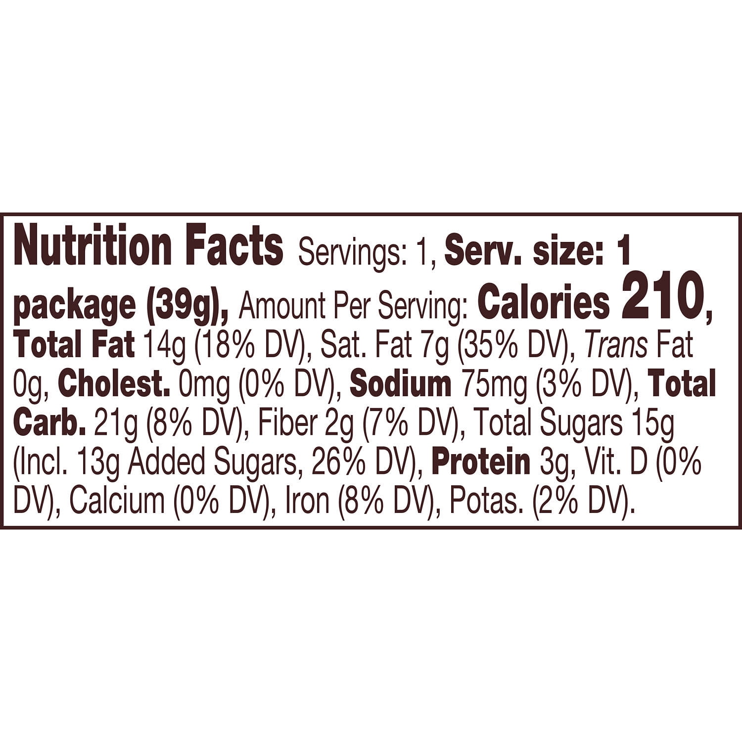 Reese's Plant Based Oat Chocolate Confection Peanut Butter Cups Candy, Pack 1.4 oz