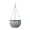 C, variant on Flower Pot Hanging Indoor Outdoor Rattan Style Resin Planter with European Honeycomb Design for Home