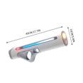 thumbnail image 3 of ZZkhGO Automatic Water Gun, USB Rechargeable Long Range with LED Lights, Summer Pool Beach Toy with High-Pressure Continuous Shooting for Outdoor Games, White, 3 of 5