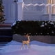 thumbnail image 1 of Adornos navideños, ciervos navideños iluminados, ciervos brillantes con tiras de luces para decoración de patios al aire libre, ciervos navideños artificiales preiluminados con luces LED decorativas., 1 of 6