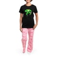 thumbnail image 4 of CafePress - Im A Leprechaun Both Women's Dark Pajamas - Women's Short Sleeve Print T-Shirt and Pants Dark Cotton Pajama Set, 4 of 7