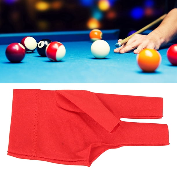 Guantes de Billar Guantes de Billar con 3 Dedos Tiradores Taco de Billar Guantes Deportivos Guantes de Billar Mano Izquierda y Derecha para Mano Izquierda y Derecha ANGGREK Otros