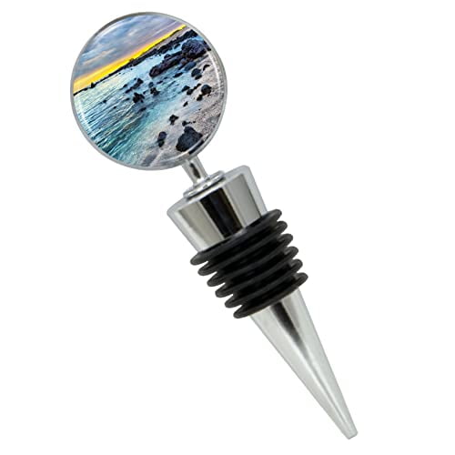 Galapagos Islands Wine Bottle Stopper In Gift Box, Perfect For House Warming Gift