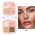 thumbnail image 1 of 4 Color Concealer Pot Color Correcting Concealer For Dark Circles 4 Color Concealer Full Coverage Foundation Makeup Under Brightener Corrector De Ojeras, Makeup Products, 1 of 9