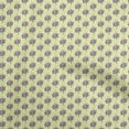 thumbnail image 1 of oneOone Cotton Silk Pale Yellow Fabric Floral Craft Projects Decor Fabric Printed By The Yard 42 Inch Wide, 1 of 4