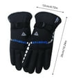 thumbnail image 2 of Men's Thermal Windproof Ski Gloves for Winter Sports and Outdoor Riding Activities, 2 of 6